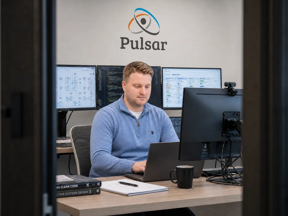 Sam Dion-Denis, leader technique chez Pulsar